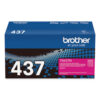 TN437M Ultra High-Yield Toner, 8,000 Page-Yield, Magenta