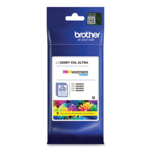 LC3039Y INKvestment Ultra High-Yield Ink, 5,000 Page-Yield, Yellow
