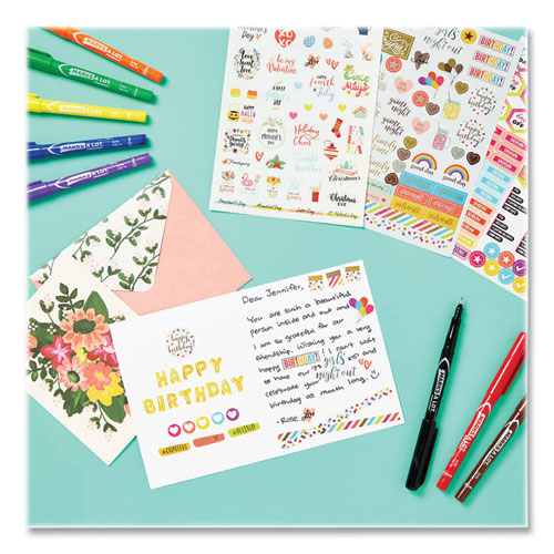 Planner Sticker Variety Pack, Budget, Fitness, Motivational, Seasonal, Work, Assorted Colors, 1,744/Pack