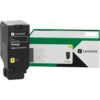 71C1HY0 Return Program Toner Cartridge, 10,500 Page-Yield, Yellow