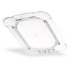 StorPlus Polycarbonate Flat Universal Lid, 4.31 x 6.88 x 0.44, Clear, Plastic