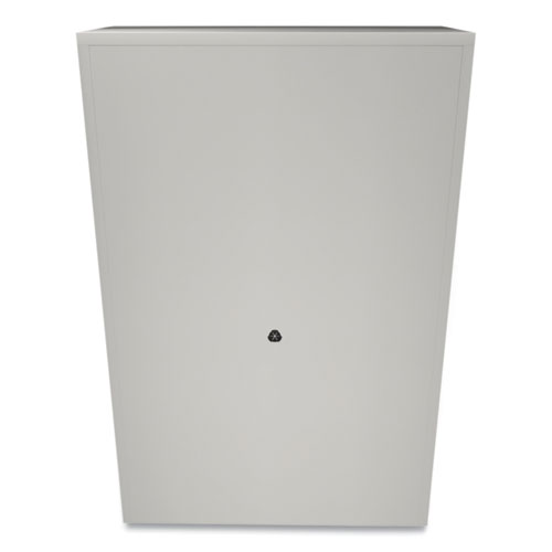 Brigade 700 Series Lateral File, Three-Shelf Enclosed Storage, 2 Legal/Letter-Size File Drawers, Gray, 42" x 18" x 64.25"
