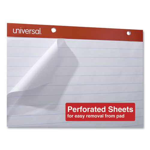 Easel Pads/Flip Charts, Presentation Format (1" Rule), 27 x 34, White, 50 Sheets, 2/Carton