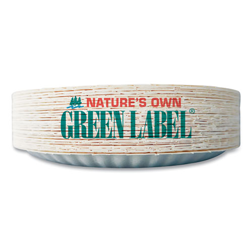 White Paper Plates, 6" dia, 100/Pack, 10 Packs/Carton