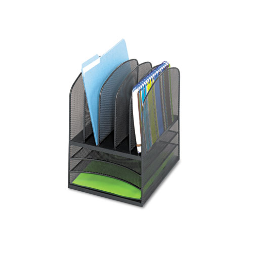 Safco Onyx Mesh Letter Tray Desktop Organizer