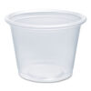 Conex Complements Portion/Medicine Cups, 1 oz, Plastic, Clear, 125/Bag, 20 Bags/Carton