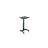 Mobile Sit-to-Stand Desk, 23.5 x 20.5 x 29.75 to 44.25, Black