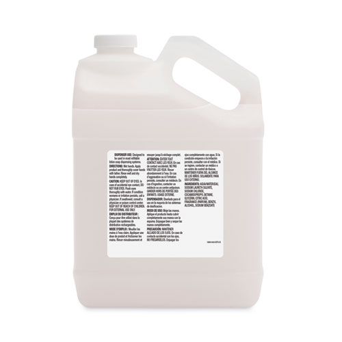 White Premium Lotion Soap Refill, Waterfall Scent, 1 gal, 4/Carton