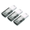JumpDrive S60 USB 2.0 Flash Drive, 32 GB, Gray/White, 3/Pack