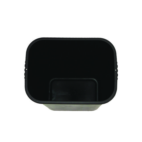 Soft-Sided Wastebasket, 41 qt, Polyethylene, Black
