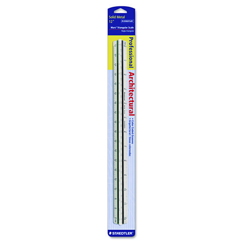 Staedtler 12" Architect Triangular Scale