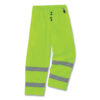 GloWear 8925 Class E Hi-Vis Thermal Pants, X-Large, Lime