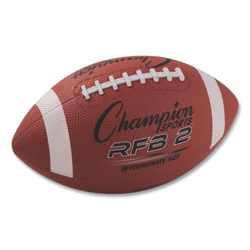 Champion Sports Intermediate Rubber Football
