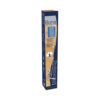 Hardwood Floor Care Kit, 18" Wide Microfiber Head, 72" Silver/Blue Aluminum Handle