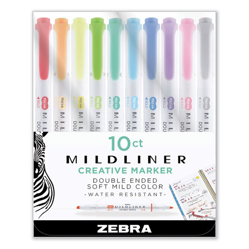 Zebra Pen MILDLINER Dual Ended Creative Marker
