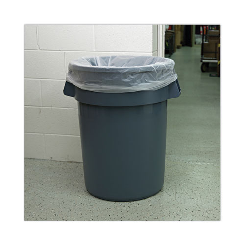 High Density Industrial Can Liners Coreless Rolls, 45 gal, 13 mic, 40" x 48", Natural, Perforated, 25 Bags/Roll, 10 Rolls/CT - Image 5