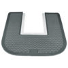 Disposable Toilet Floor Mat, Nonslip, Orchard Zing Scent, 23 x 21.63, Gray, 6/Carton