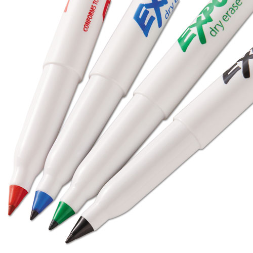 Low-Odor Dry Erase Marker Office Value Pack, Extra-Fine Bullet Tip, Assorted Colors, 36/Pack