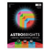 Double-Color Card Stock, 70 lb Cover Weight, Assorted Colors, 8.5 x 11, 80/Pack