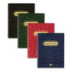 Teacher's Record Roll Book, Five to Six Week Term: Two-Page Spread (50 Students), 11 x 8.5, Green/Gold Cover