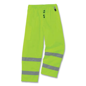 GloWear 8925 Class E Hi-Vis Thermal Pants, 5X-Large, Lime