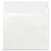Deluxe Tyvek Expansion Envelopes, Open-Side, 4" Capacity, #15 1/2, Square Flap, Self-Adhesive Closure, 12 x 16, White, 50/CT