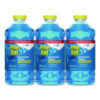 CloroxPro Multi-Surface Cleaner Concentrated, Sparkling Wave Scent, 80 oz Bottle, 3/Carton