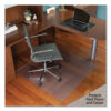 Floor+Mate, For Hard Floor to Medium Pile Carpet up to 0.75", 46 x 48, Clear