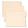 Heavyweight Manila End Tab Folders, 9" High Front, 1/3-Cut Tabs: Top, Letter Size, 0.75" Expansion, Manila, 100/Box