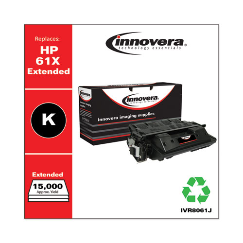 Remanufactured Black Extended-Yield Toner, Replacement for 61X (C8061XJ), 15,000 Page-Yield - Image 2