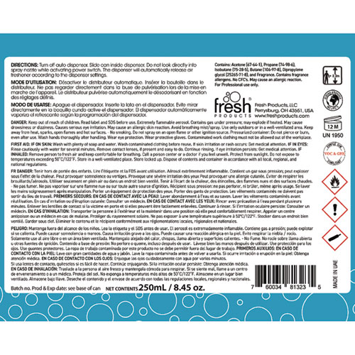 Fusion Metered Aerosols, Cotton Blossom, 6.25 oz Aerosol Spray, 12/Carton