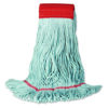 EchoMop with Looped-End Wet Head, Synthetic/Cotton, Medium, Blue