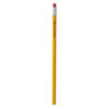 #2 Woodcase Pencil Value Pack, HB (#2), Black Lead, Yellow Barrel, 144/Box