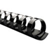 CombBind Standard Spines, 1 1/2" Diameter, 330 Sheet Capacity, Black, 100/Box