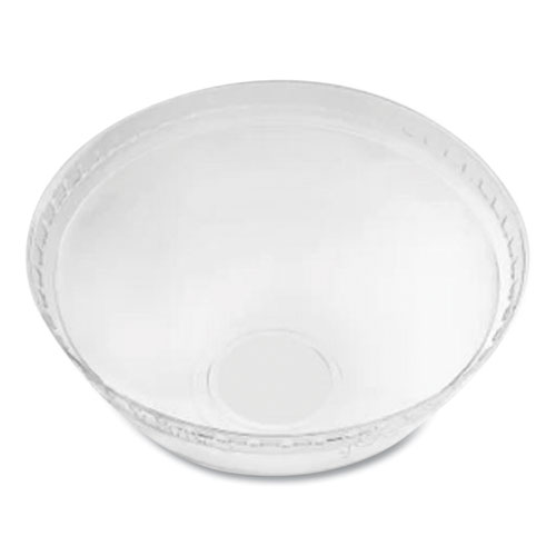 PET Lids, Dome Lid, Fits 12 oz to 24 oz Cold Cups, Plastic, Clear, 1,000/Carton