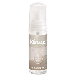 Alcohol-Free Foam Hand Sanitizer, 1.5 oz Pump Bottle, Unscented