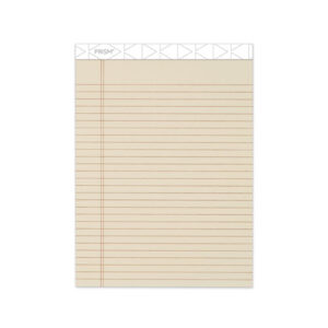 Prism + Colored Writing Pads, Wide/Legal Rule, 50 Pastel Ivory 8.5 x 11.75 Sheets, 12/Pack