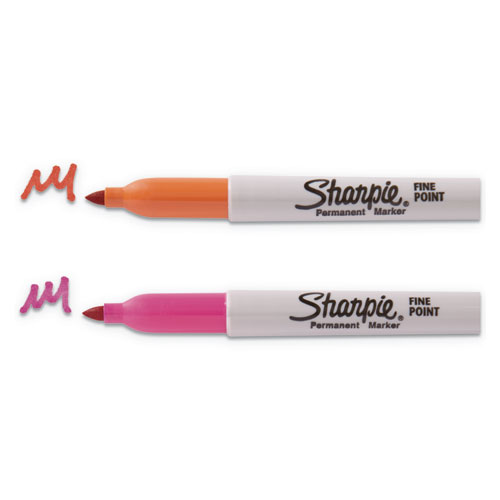 Cosmic Color Permanent Markers, Medium Bullet Tip, Assorted Cosmic Colors, 5/Pack
