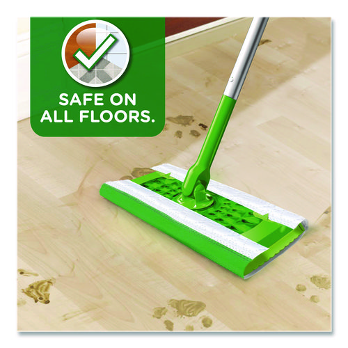 Sweeper TRAP + LOCK Wet Mop Cloth, 8 x 10, White, Lavender Scent, 24/Pack