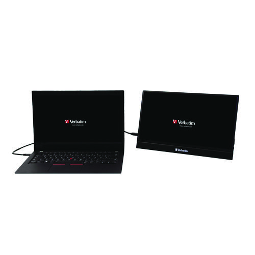 Portable Monitor, 14" Widescreen, IPS Panel, 1920 Pixels x 1080 Pixels, Plastic