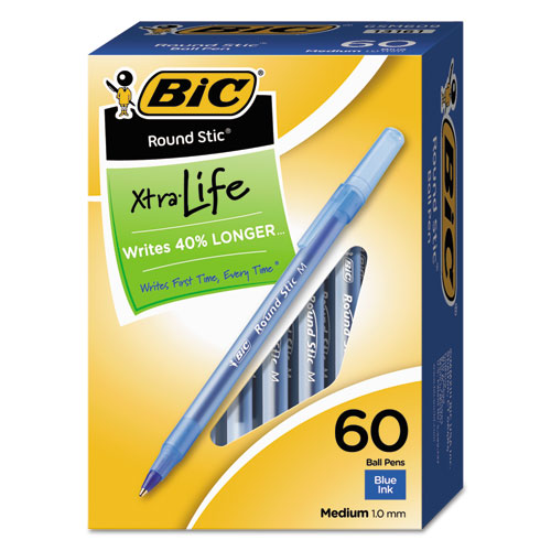 BIC Round Stic Ballpoint Pens