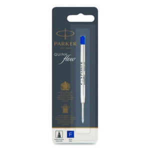 Refill for Parker Ballpoint Pens, Fine Conical Tip, Blue Ink