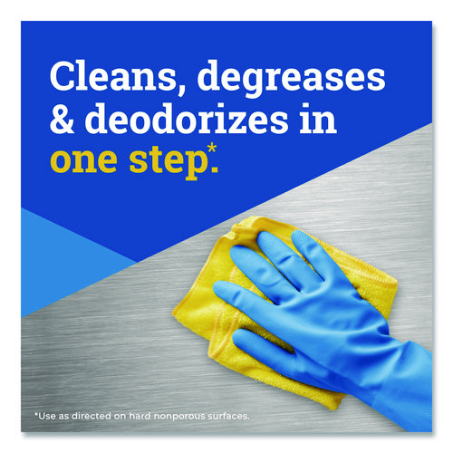 CloroxPro Multi-Surface Cleaner Concentrated, Lemon Fresh Scent, 80 oz Bottle, 3/Carton