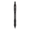 Profile Ballpoint Pen, Retractable, Medium 1 mm, Black Ink, Translucent Black Barrel, 36/Pack