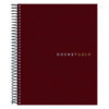 Docket Gold Planner, Project-Management Format with Narrow Ruling, Black Paperboard Cover, (70) 8.5 x 6.75 Sheets