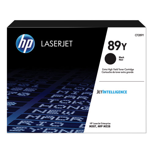 HP 89Y (CF289Y) Original Extra High Yield Laser Toner Cartridge - Black - 1 Each