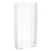 Acrylic Glove Dispenser, Quad Box Capacity, 10.2 x 3.5 x 21.1, Clear