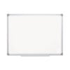 Earth Gold Ultra Magnetic Dry Erase Boards, 36" x 48", White Surface, Satin Aluminum Frame
