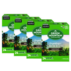 Fair Trade Organic Sumatran Extra Bold Coffee K-Cups, 96/Carton