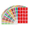 AlphaZ Color-Coded Labels Starter Set, A-Z, 1 x 1.63, Assorted, 10/Sheet, 220 Sheets/Box